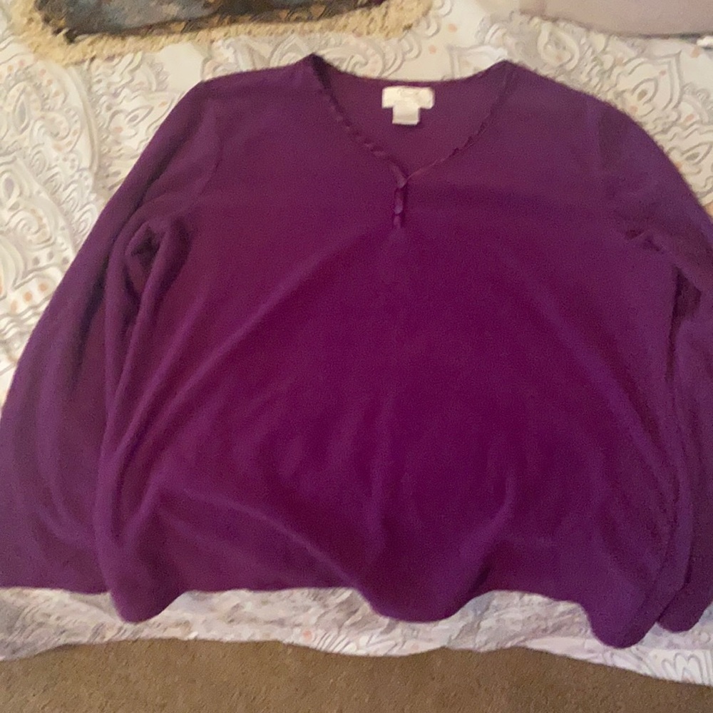 Soft long sleeve top